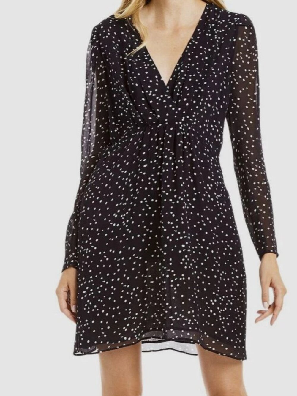 SECRET MISSION Jeanne Silk dress - size Large